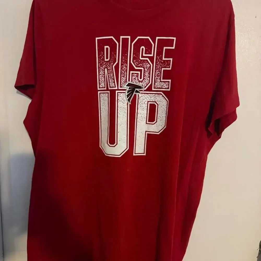 Nike Atlanta Falcons Rise Up T-Shirt Red XXL